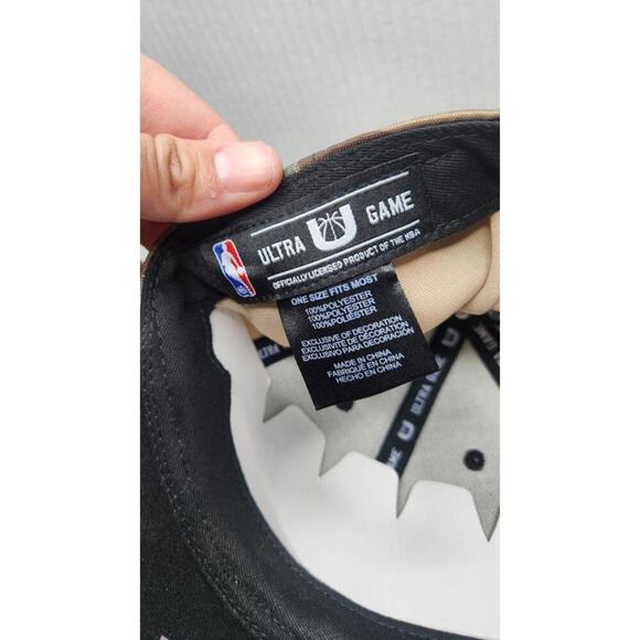 New Los Angeles Lakers Camo Cap Mens ULTRA GAME Brown Snapback NBA Hat - Picture 10 of 10